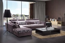Fabric Sofa Design, Fabric Conner Sofa; Modern Fabric Sofa 951#
