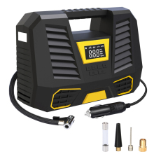 CARSUN Brand DC Portable Compressor Car Pump Inflator for Bicycle and Motorcycle Tires