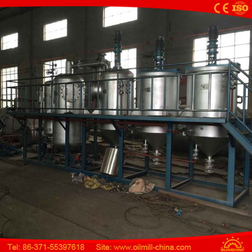 2t/D Mini Soya Oil Refinery Plant Soybean Crude Oil Refinery