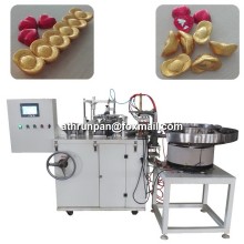 New arrival boat shape chocolate coin wrapping machine