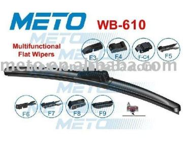 EU/DE/US Patent car Wiper Blade with multi-adapters with teflon coating
