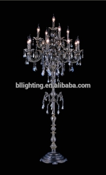 Traditional Candel Indoor Crystal chandelier stand