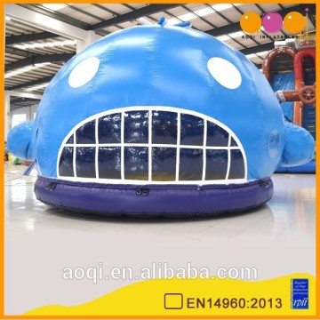 Commercial use inflatable shark bouncer for kids