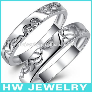 2014 Guangzhou Couple Ebay Sterling Silver Rings