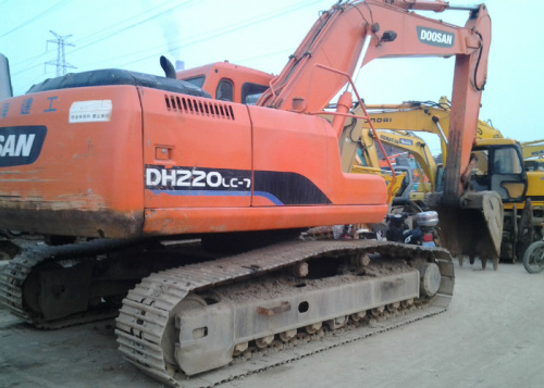 Second-Hand Hydraulic Doosan Crawler Excavator (220-7)