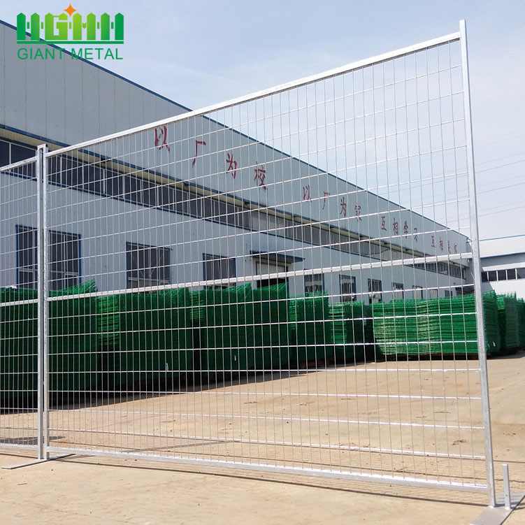 Hot Sale Galvanized Temporary Fence for Canada Market