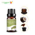 Grado terapéutico 10 ml de aceite de masaje de aceite de perilla dulce natural