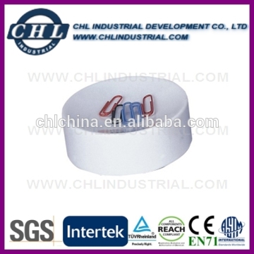 Magnet round plastic clip dispenser