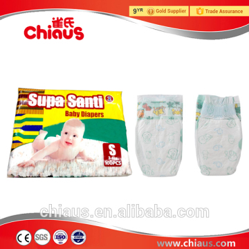Supa santi baby diapers, China manufacture diapers wholesale
