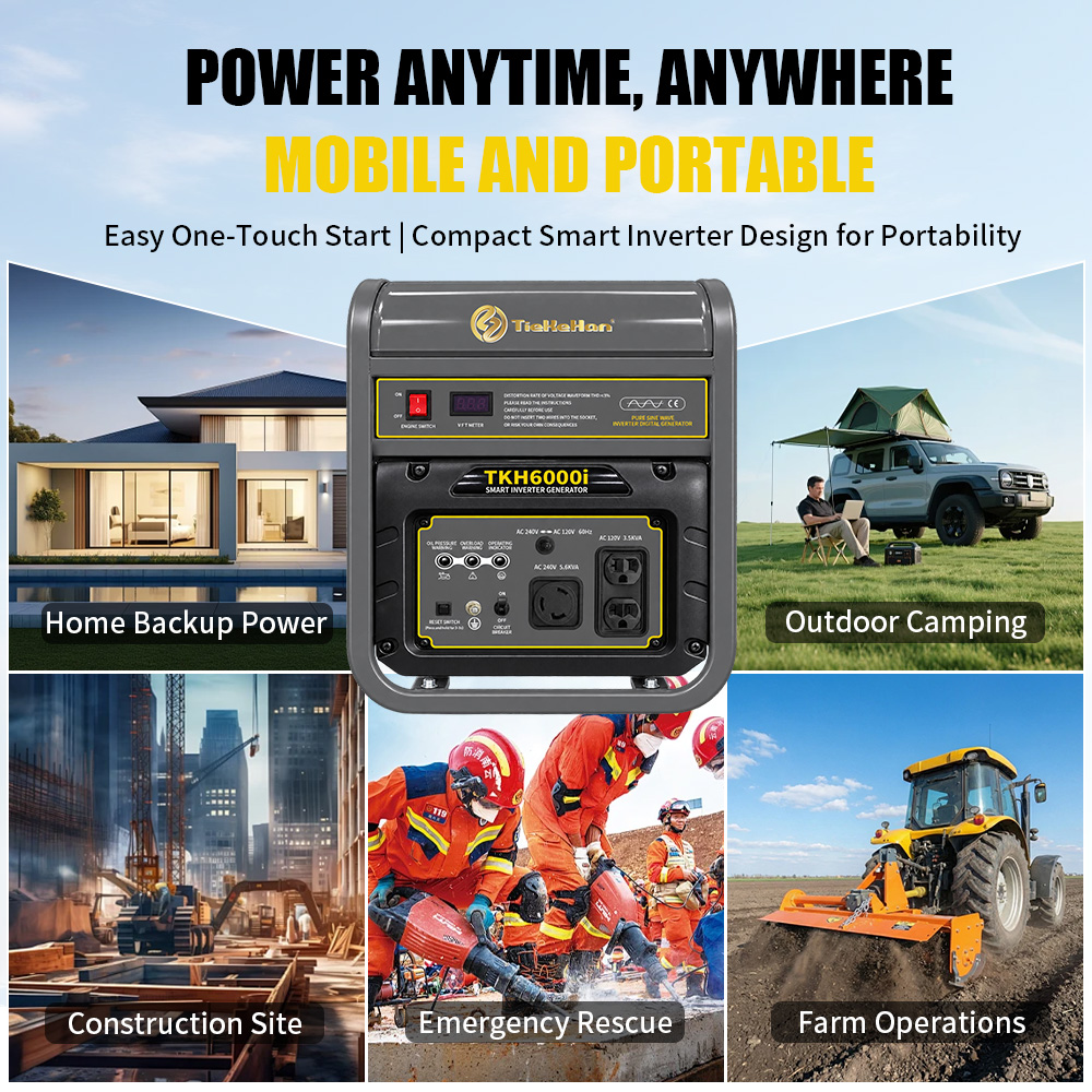 Generador inversor 6000i 60H(9) 6000i 60H Inverter Generator(9)