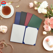 Durable Sponge Leather A4 Folder for Contract Organization