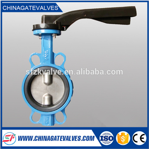 High quality flange wafer butterfly valve