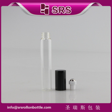 100% no leakage 8ml glass roller bottle,mini perfume glass rollon bottle