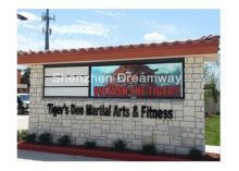 Wifi Avi Wmv Flv Video Outdoor Full Color Led Signs P16 With Mbi5024 Drive Ic