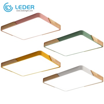 I-LEDER White Targe Ceiling Lamps