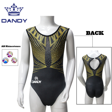 Ombre sublimated gymnastics leotards