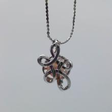 Copper Silver Plated Pearl Cage Pendants