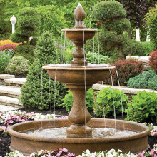 garden outdoor sculptures marble carving sand stone garden fountain