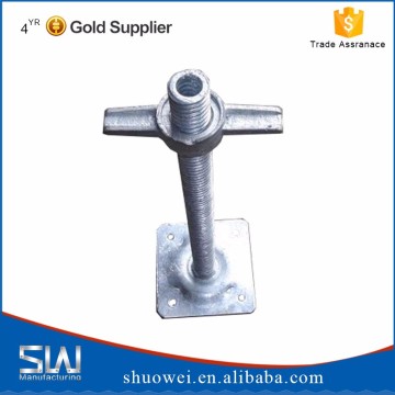 Adjustable Props Jack, Scaffolding Base Plate, Adjustable Base Jack