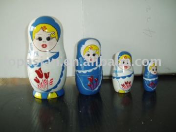 Set of 4pcs Russian doll