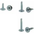 Wafer Head Screws zinc plated