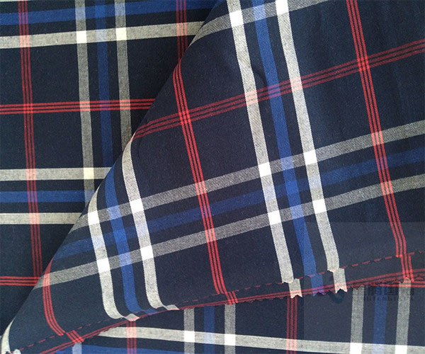 Checked Fabric Pattern Soft 100% Cotton Textile