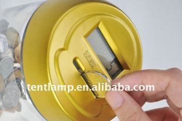 hot selling digital coin saving counter,money jar