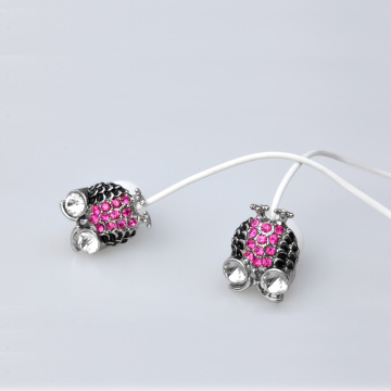 Novel owl style in ear headphones CE ROHS