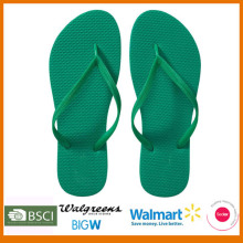 2015 lady basic design solid rubber flip flops wholesale