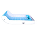 Chaise longue gonflable de meubles gonflables transparents PVC