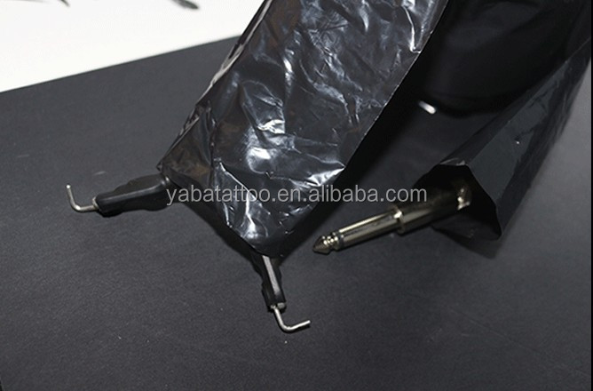 wholesale black pen machine sleeves and clip cord bags tattoo supplies