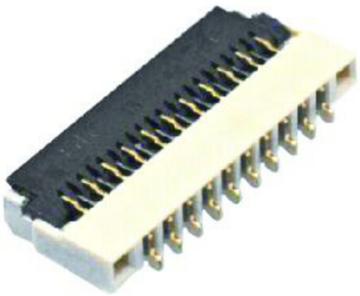 0.5mm FPC Back flip type connector