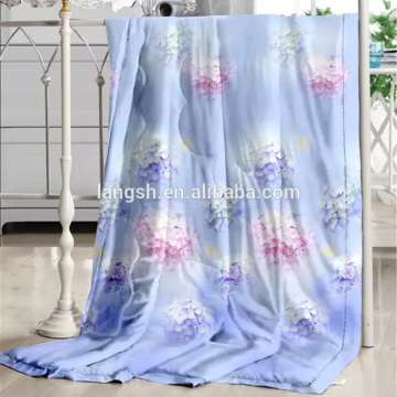 Tencel Fabric Fine Sheep Wool Filling Summer Duvet