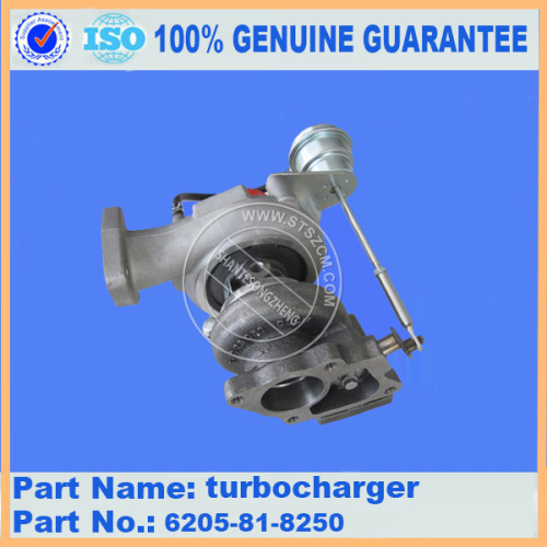 Turbocharger 6205-81-8250 untuk Engine Komatsu S4D95LE-3A-2A