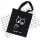 Cute cartoon face pattern canvas shopping hand bags