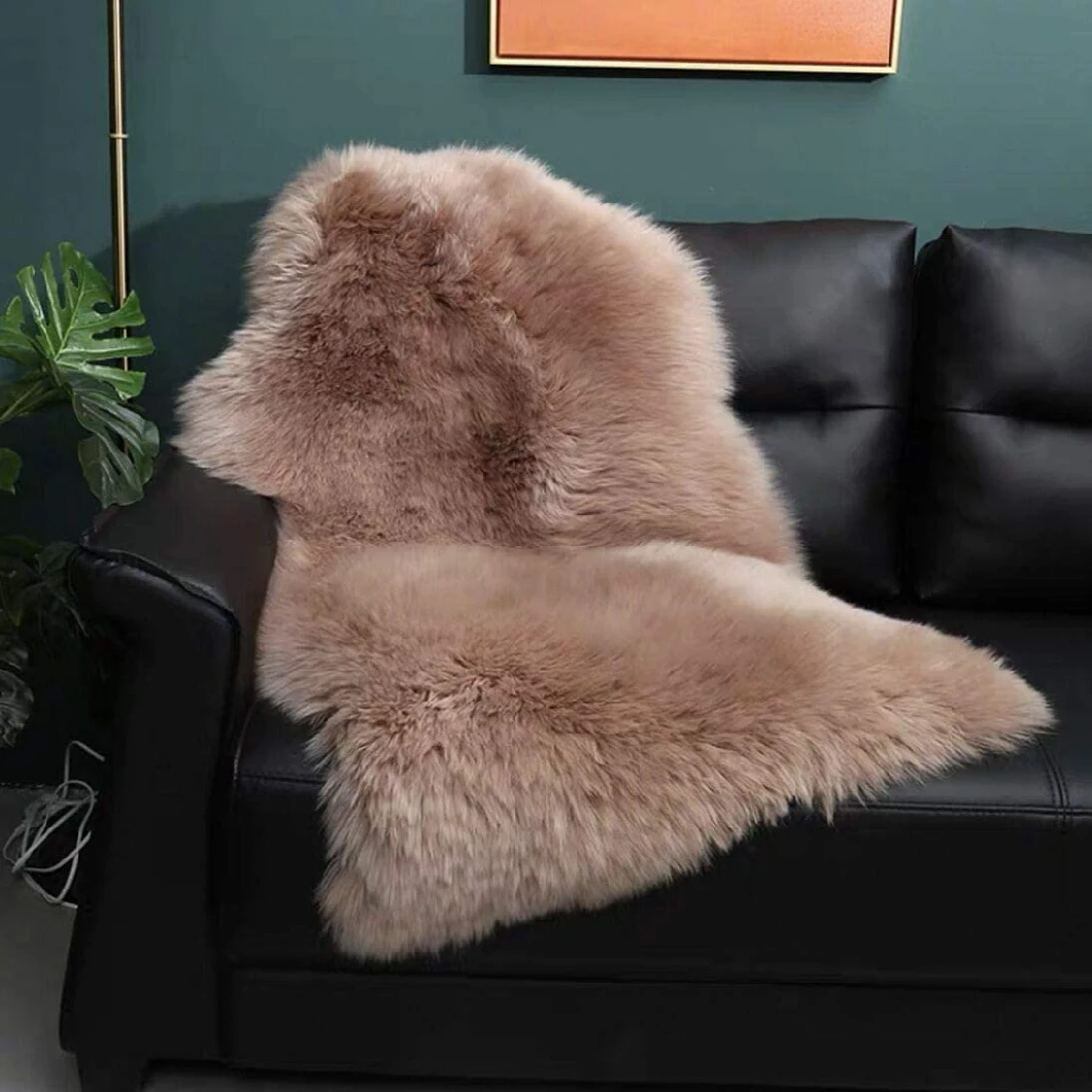 Shaped Lambskin Cushion Made in China