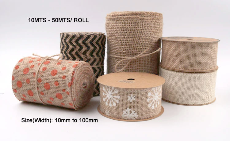 Top Quality Jute Ribbon Christmas