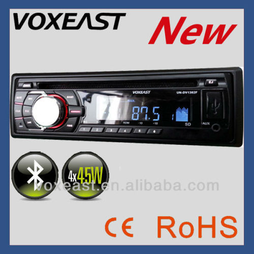 One din Car CD player with radio USB/SD/BLUETOOTH