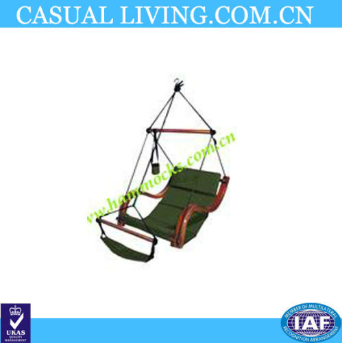 Polyester Portable Hammock Chair With Footrest