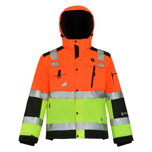 Salut Vis Classe3 Veste d&#39;hiver réfléchissante imperméable respirante