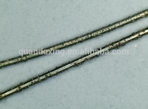Electroplated diamond wire for silicon and polysilicon