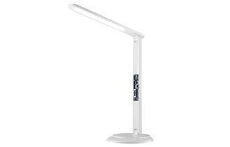 Foldable panel light source table lamp with HD VA LCD calen