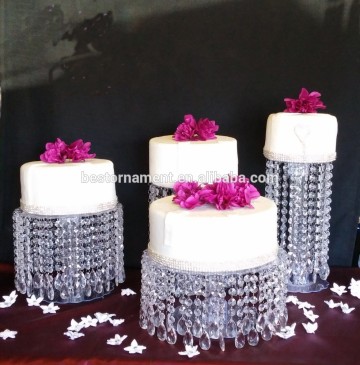 Wedding Acrylic Crystal Cake Stands