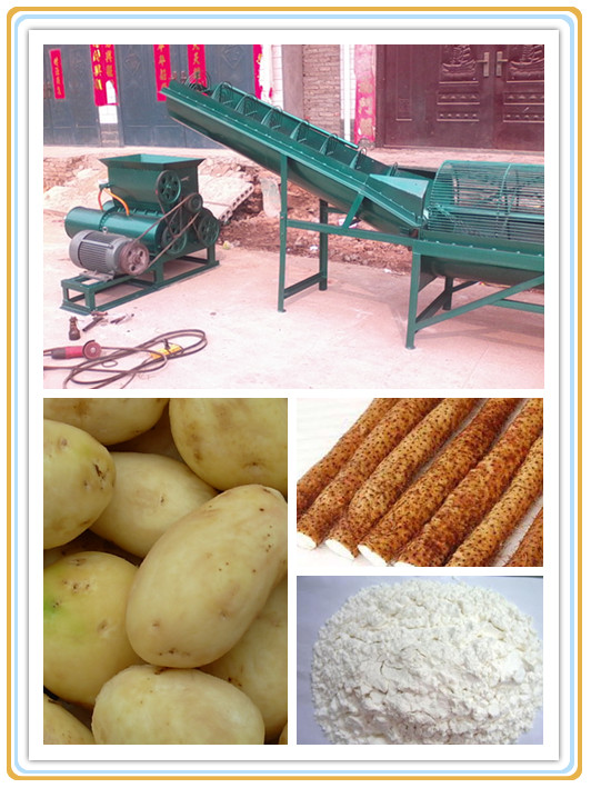 Sweet Potato/Taro/Cassava/Potato Starch Making Machine/Processing Machine