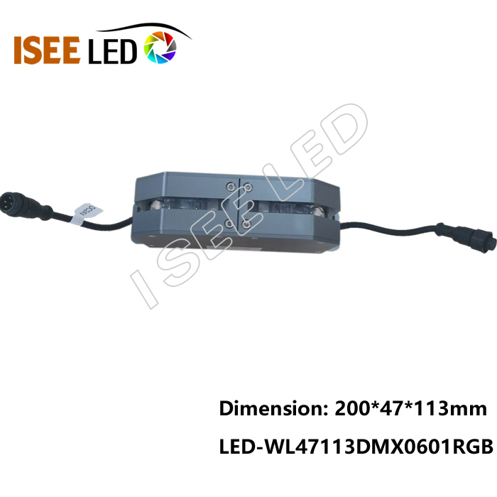 DMX RGB 6W LED Window Light