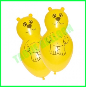 Bear shape latex balloon ,animal latex balloon