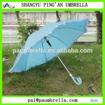 Popular advertising small kids blue lace wholesale market umbrella target