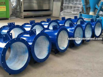 Weldable Ceramic Tile Lined Pipe