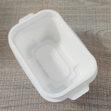 Top líder White PP Takeaway Box 650 ml de bandeja