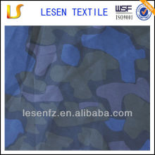 Lesen Textile 100% polyester taffeta camouflage pattern fabric